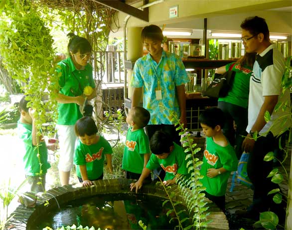 น้องๆ วัยเตรียมอนุบาลจากโรงเรียนนานาชาติDADITHAILANDค่ะ