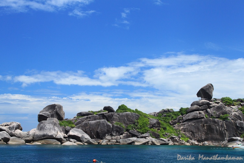 หินเรือใบ สัญลักษณ์ของหมู่เกาะสิมิลัน